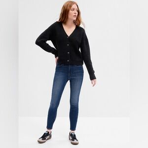 GAP Women's Dark Blue Skinny Jeans